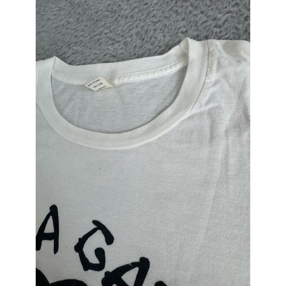 Gabba Gabba Graphic Long Sleeve White Tee M 100% Cotton Graphic Unisex Retro - Picture 3 of 9